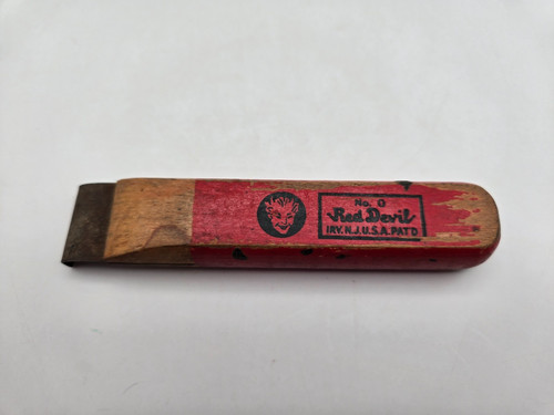Red devil vintage single edge - devil,